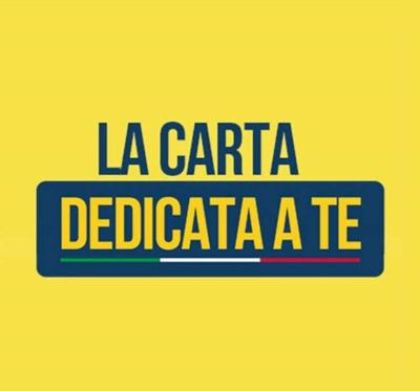 Pubblicazione elenco beneficiari della Carta Dedicata a te 2025 Pubblicazione elenco beneficiari della Carta Dedicata a te 2025